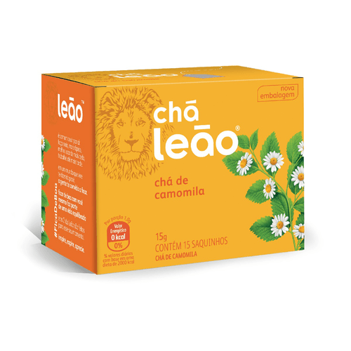 Chá Premium Camomila 15x1g Leão