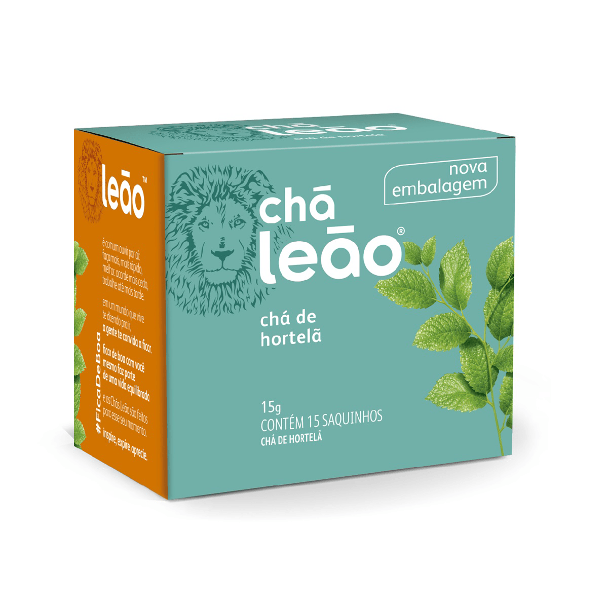 Chá Premium Hortelã 15x1g Leão