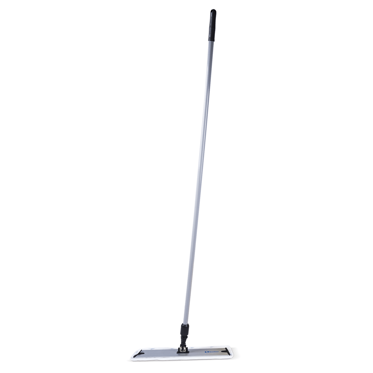 Conjunto Mop Plano Alumínio 46cm com Cabo Cinza de 150cm Kunber
