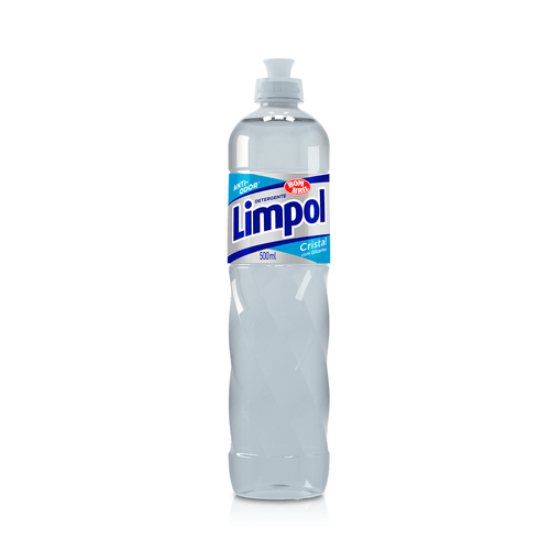 Detergente Cristal 500ml Limpol