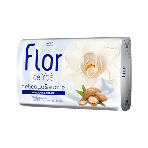 Sabonete em Barra Gardênia e Argan 85g Flor de Ypê