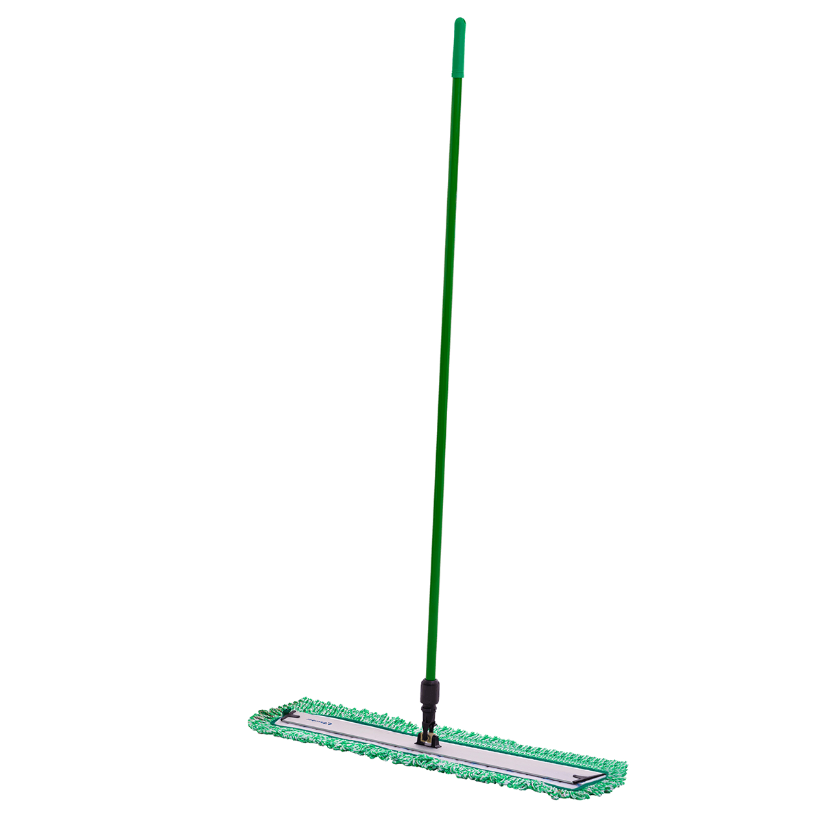 Conjunto Mop Plano Alumínio 80cm com Cabo Verde de 150cm Kunber