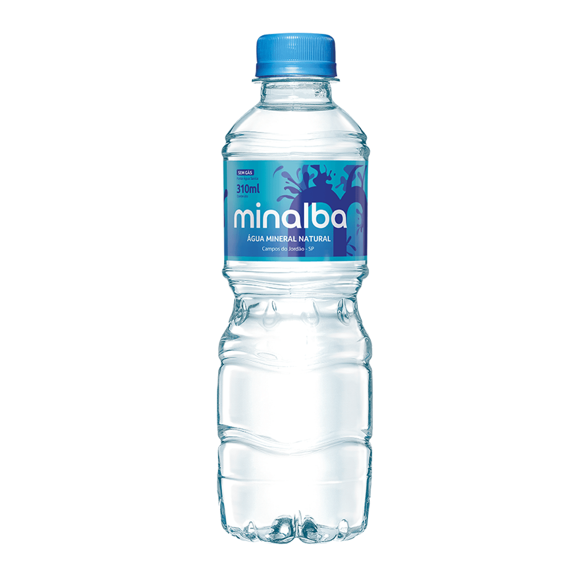 Água Mineral Sem Gás com 12 unidades de 310ml Minalba