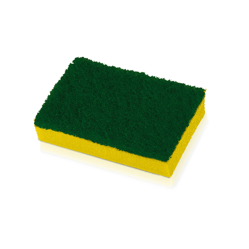 Esponja Tinindo Multiuso Verde/Amarela com 10 unidades 3M