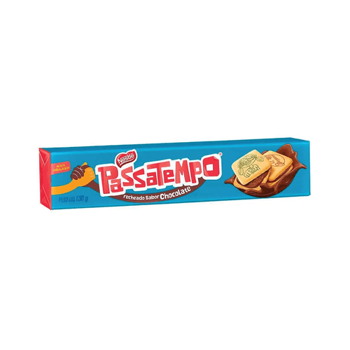 Biscoito Recheado Chocolate 130g Nestle Passatempo