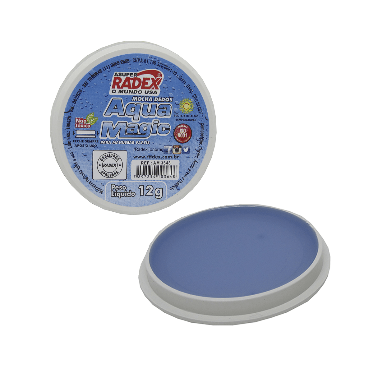 Molha Dedo Aqua Magic 12g Radex