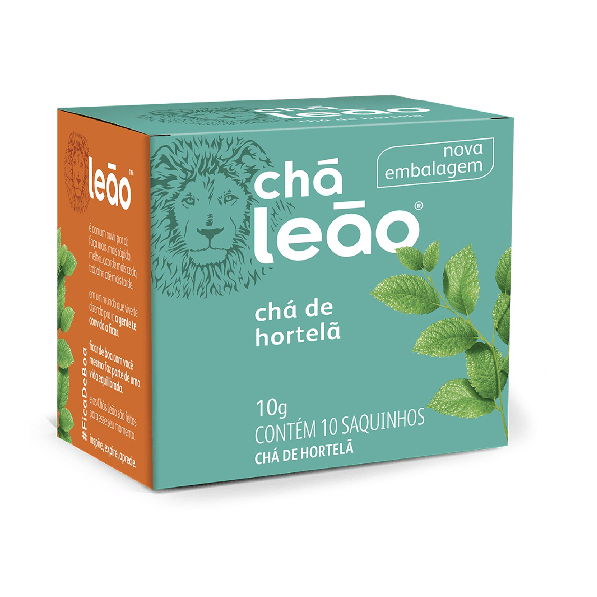 Chá Hortelã 10x1g Leão