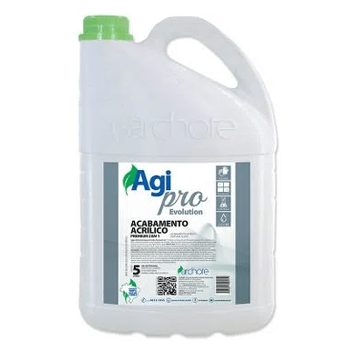 Acabamento Acrílico Evolution Premium 5L Agipro