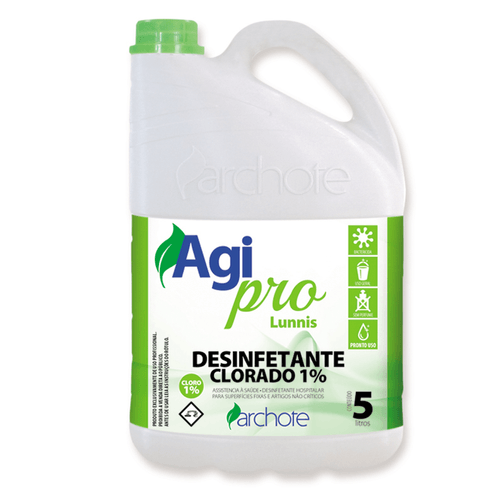 Cloro Lunnis 1% 5L Agipro