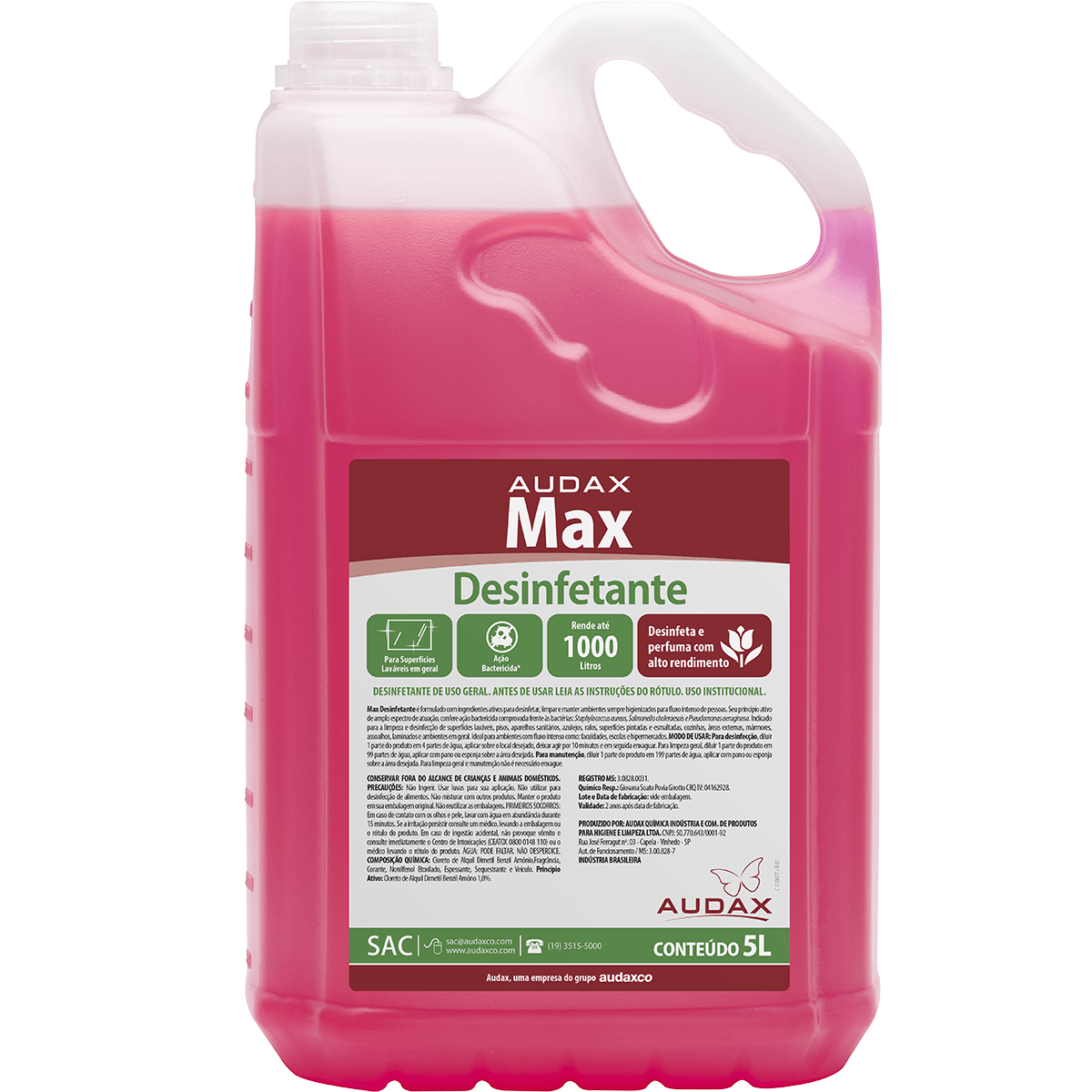 Desinfetante Lavanda 5L Max