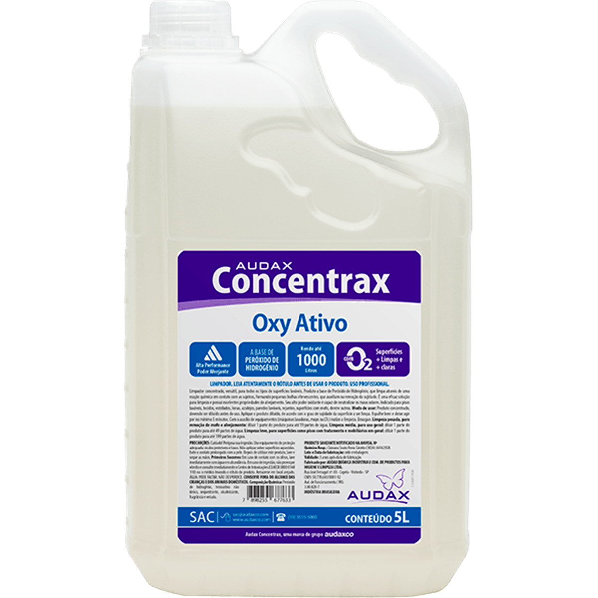 Limpador Oxy Ativo 5L Concentrax