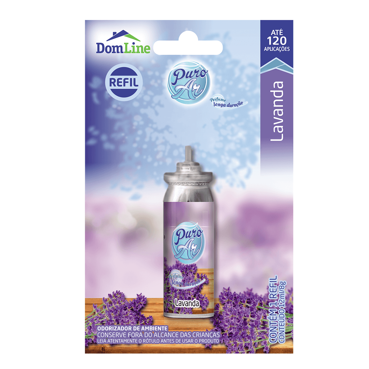 Odorizador Refil Lavanda 12ml Puro Ar