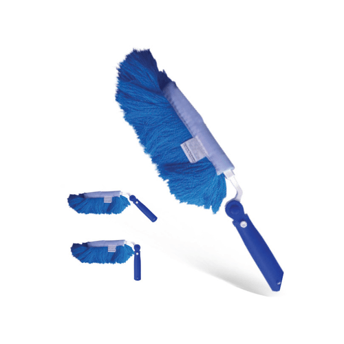 Espanador Eletrostático com Trava Azul Bralimpia