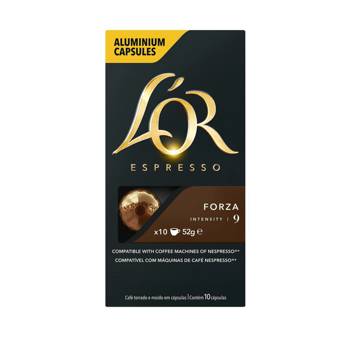 Cápsula de Café Espresso Forza 10x5,2g L'or