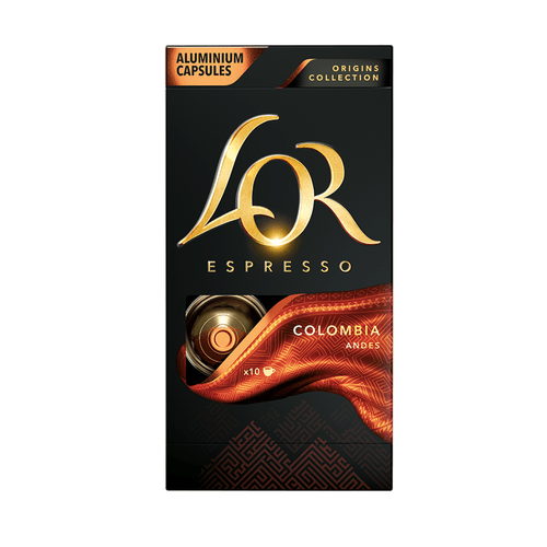 Cápsula de Café Espresso Colômbia 10x5,2g L'or