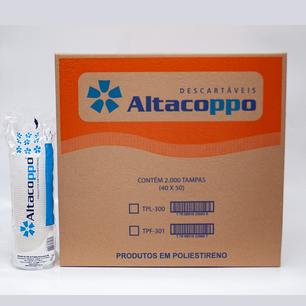 Tampa Com Furo TPF301 40x50 Altacoppo