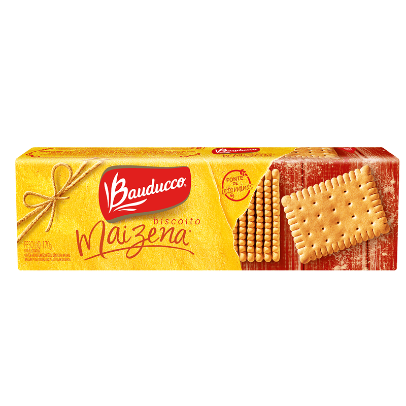 Biscoito Bauducco Banana e Canela 400 sachês de 11,5g cada