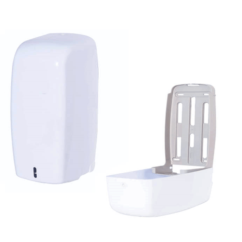 Dispenser Higiênico Interfolhado Branco Sustentável Exaccta Plus