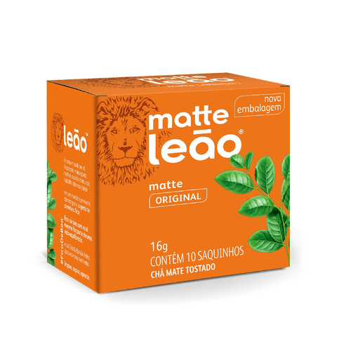 Chá Matte Natural 10x1,6g Leão