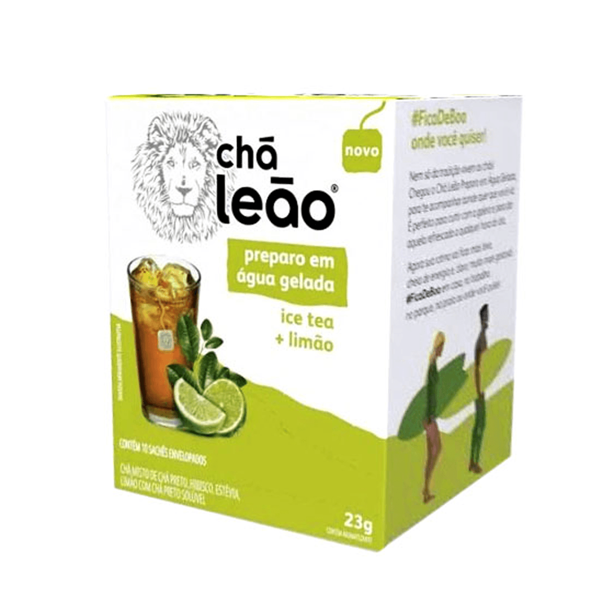 Chá Gelado Ice Tea e Limão 10x2,5g Leão
