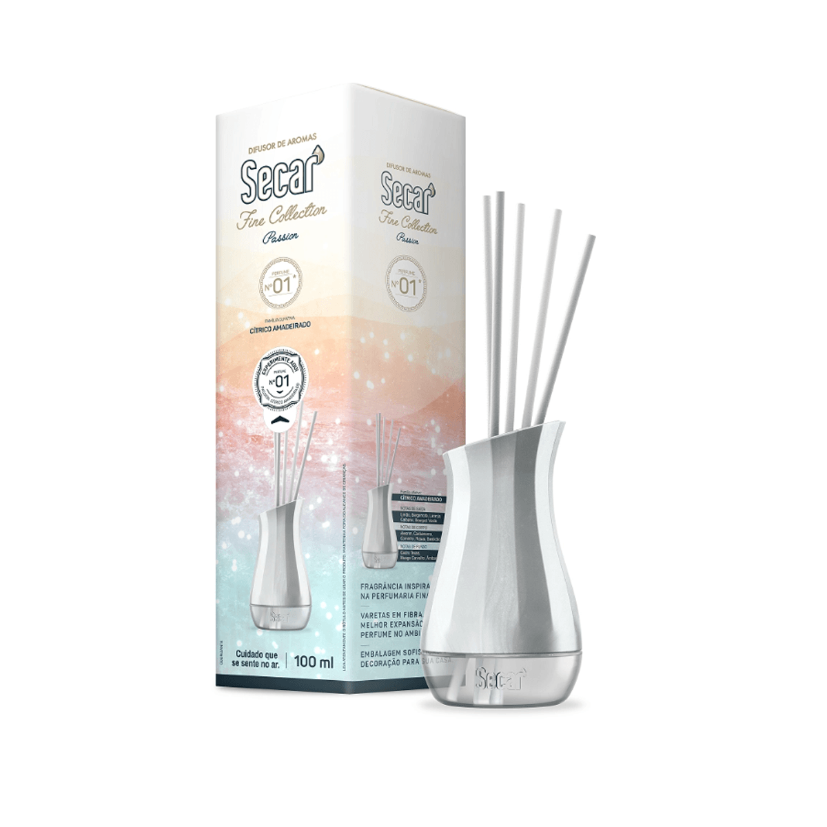 Difusor de Aromas Fine Collection Passion 100ml Secar