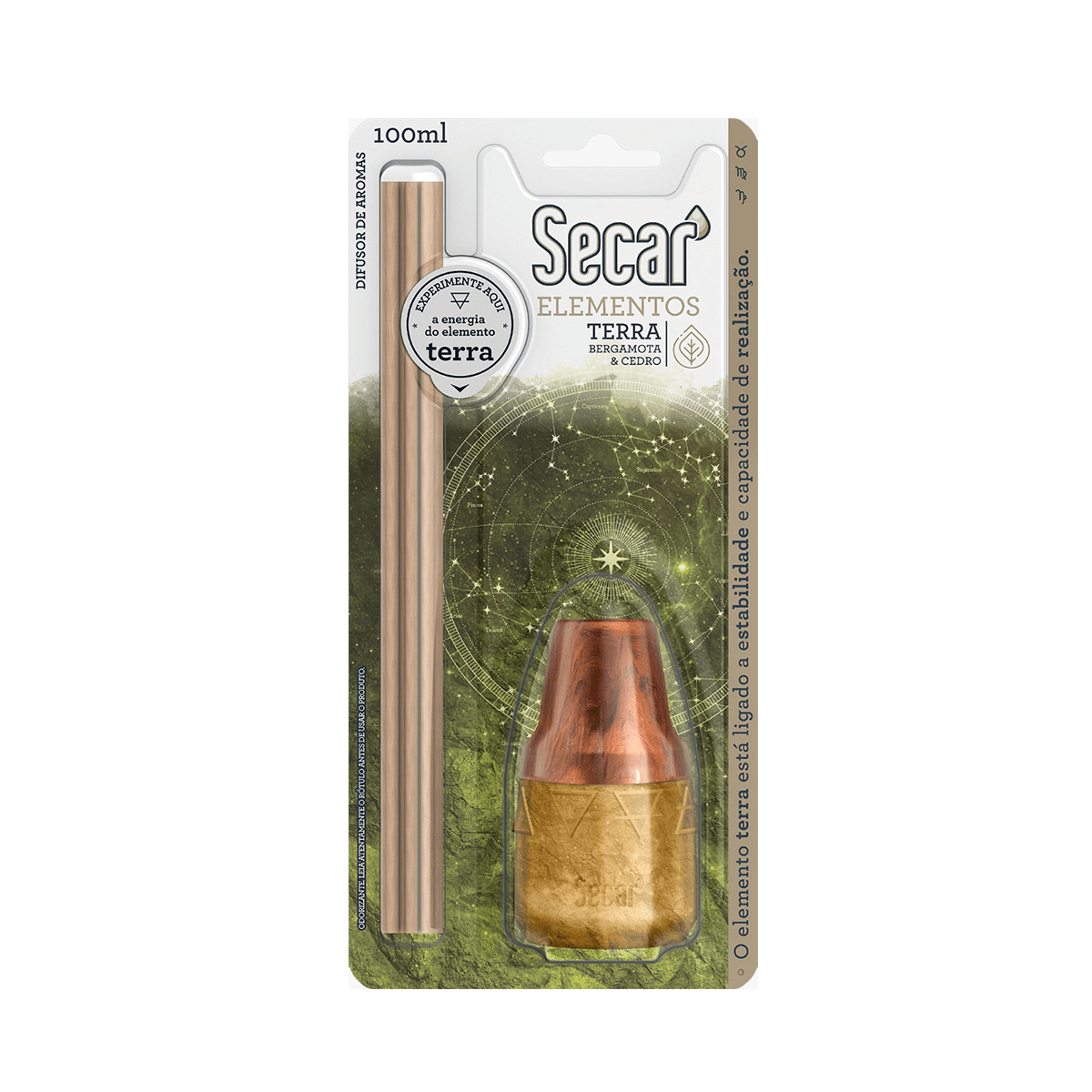 Difusor de Aromas Terra 100ml Secar
