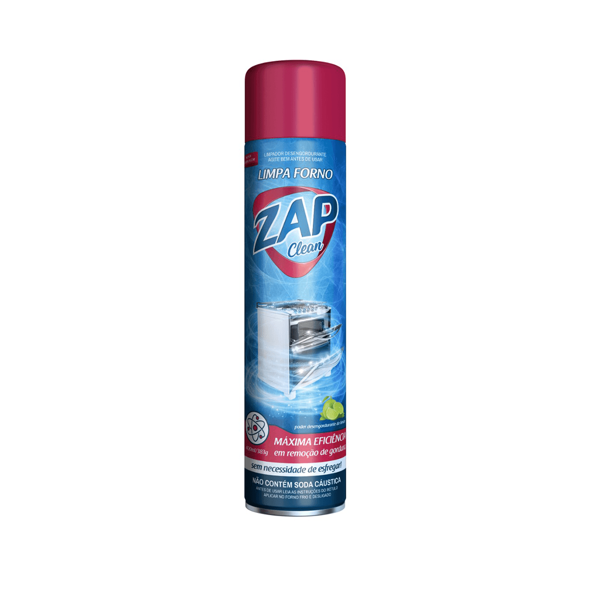 Limpa Forno Limão 400ml Zap Clean