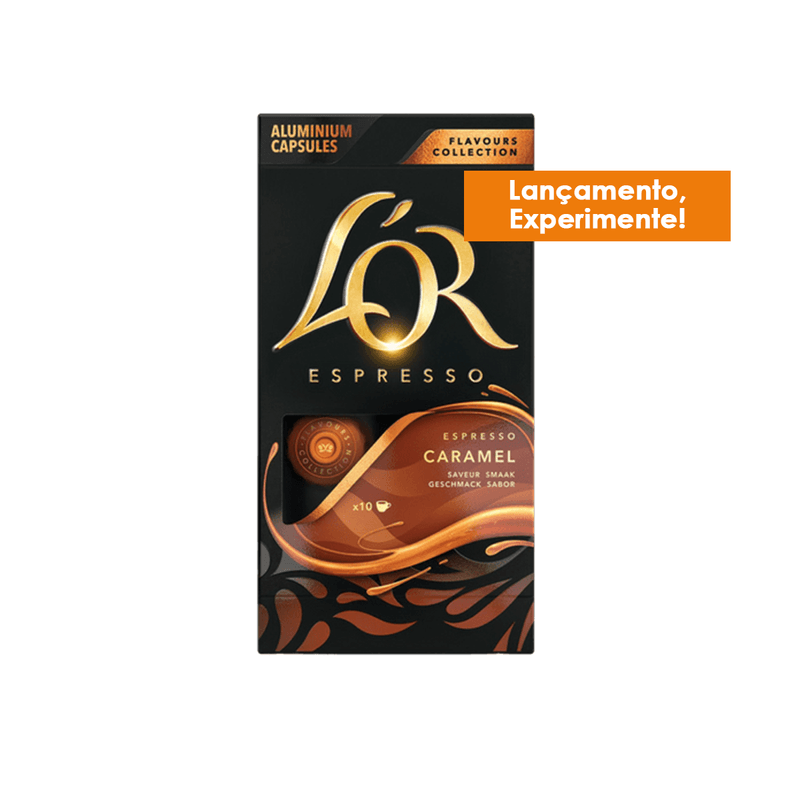 Cápsulas de Café L'or Ristretto - Compatíveis com Nespresso® - 10 un.