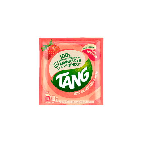 Suco em Pó Morango 18x18G Tang