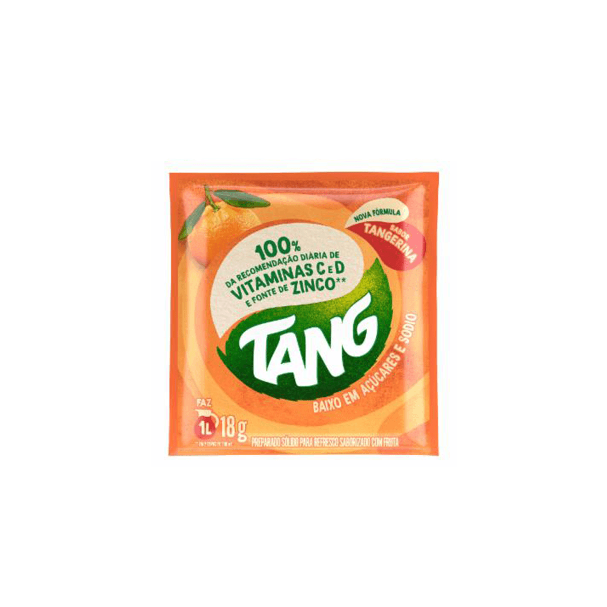 Suco em Pó Tangerina 18X18G Tang