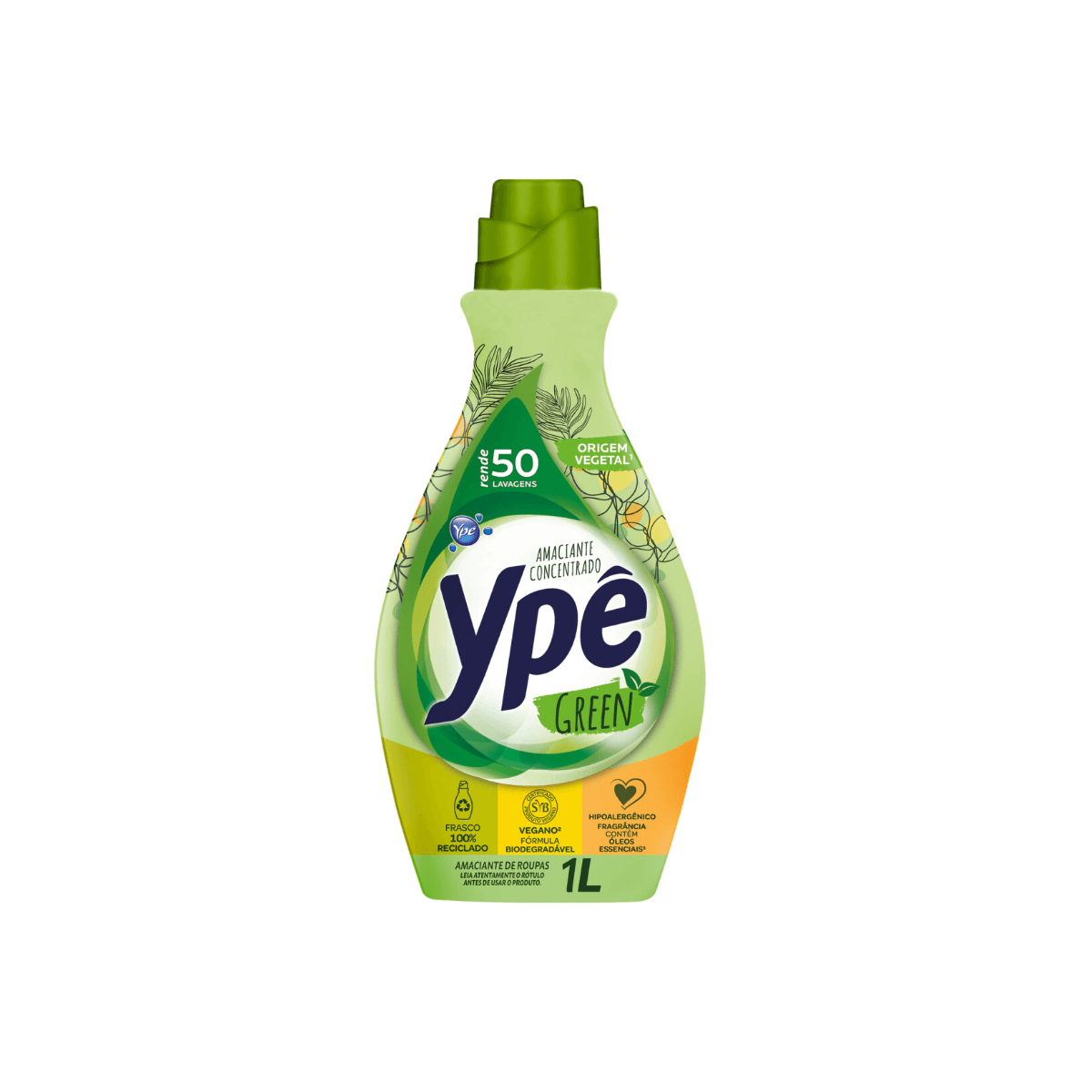 Amaciante Concentrado Green 1L Ypê