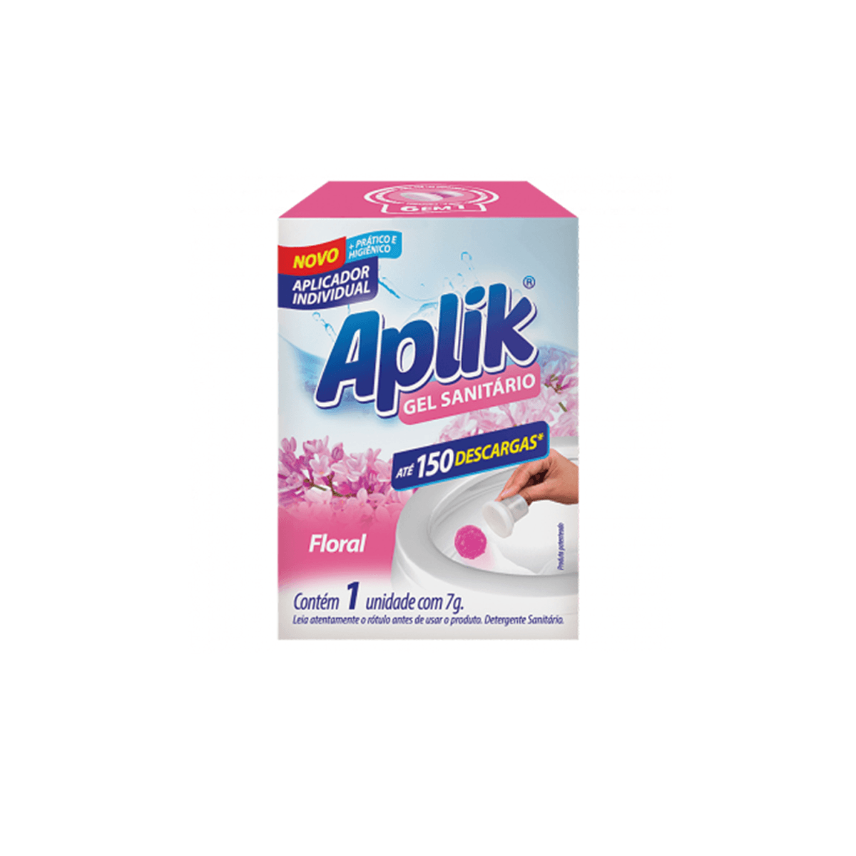 Adesivo Gel Floral com 1 unidade Aplik