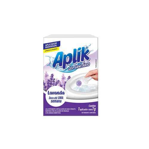 Adesivo Gel Lavanda com 1 unidade Aplik