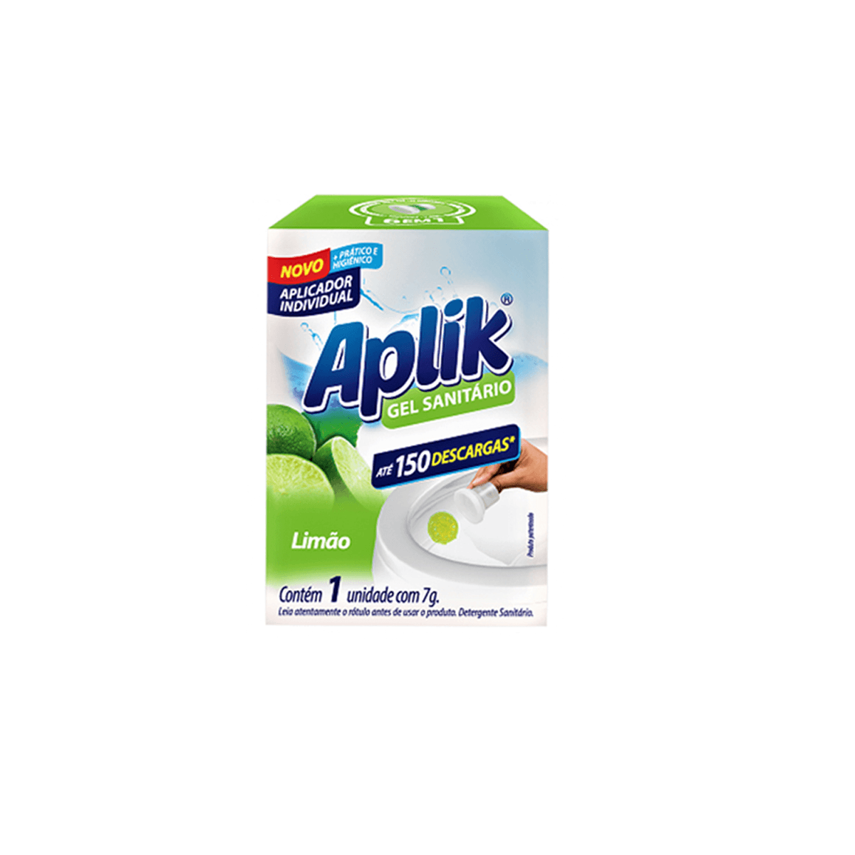 Adesivo Gel Limão com 1 unidade Aplik