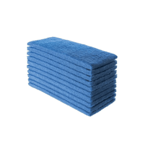 Fibra Limpeza Uso Leve 10 Unidades Azul Superpro