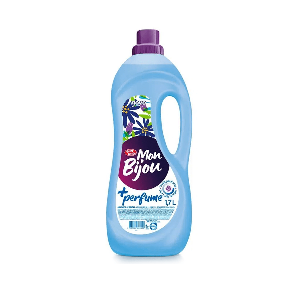 Amaciante Mais Perfume Azul 1,7L Mon Bijou