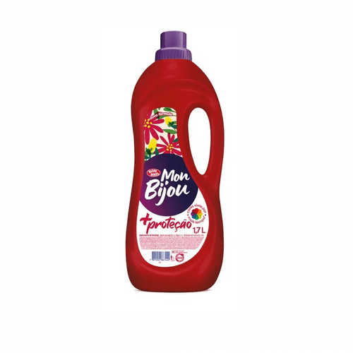 Amaciante Mais Proteção Vermelho 1,7L Mon Bijou