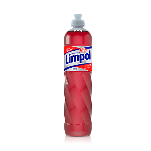 Detergente Maçã 500ml Limpol