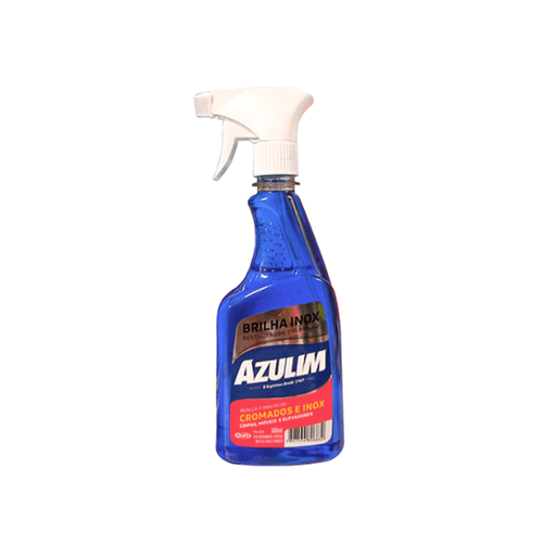 Brilha Inox com Pulverizador 500ml Azulim