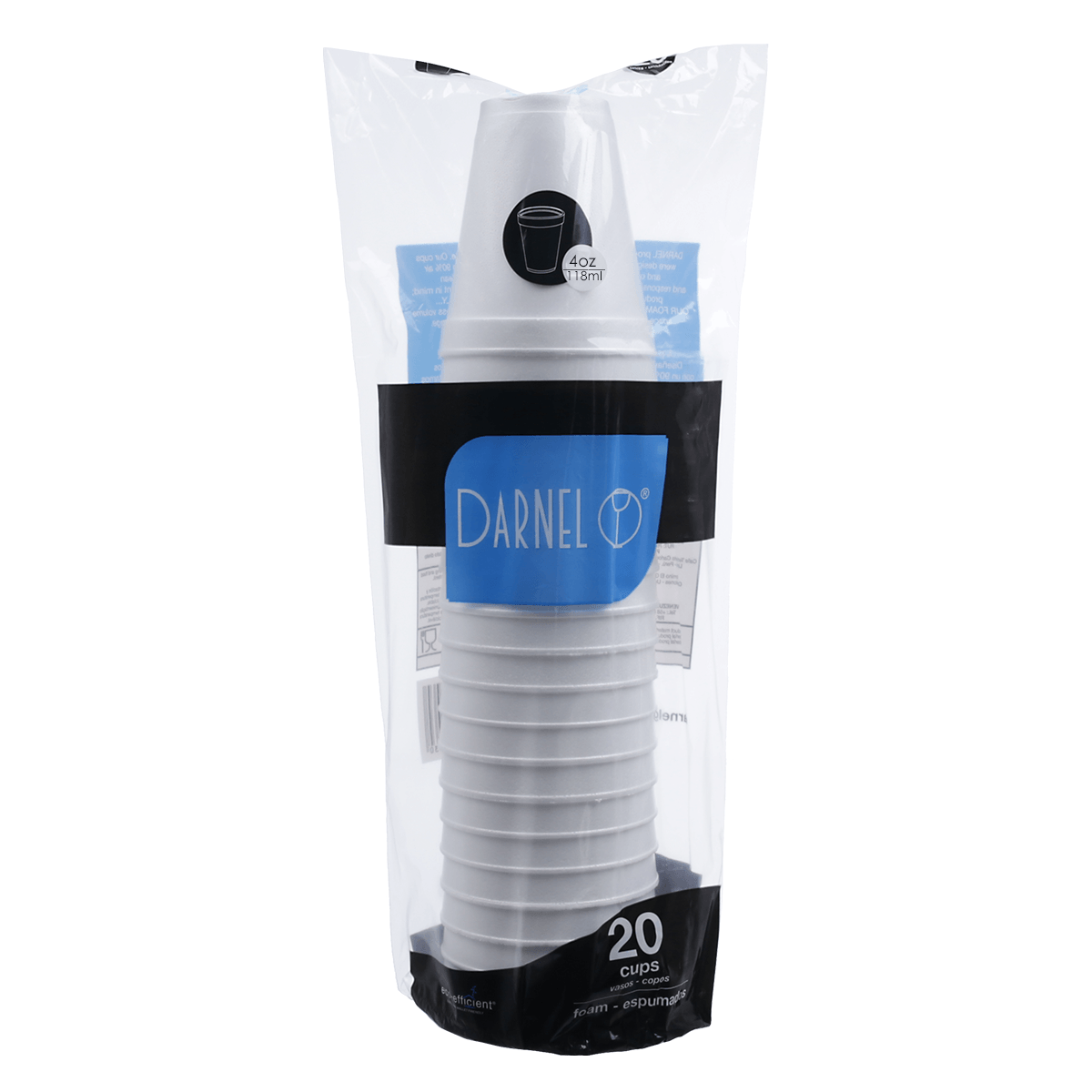Copo de Isopor Térmico 20x118ml Darnel