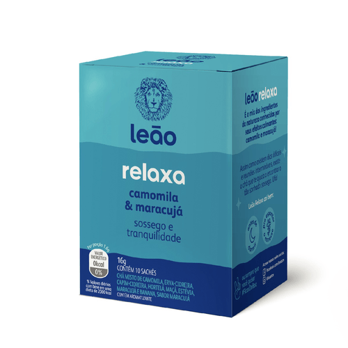 Chá Funcionais Relaxa 10x1,6g Leão