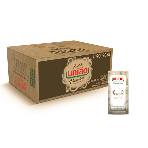 Açúcar Sachê 400un União