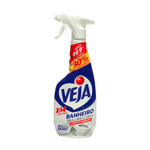 Tira Limo Pulverizador 2 em 1 Promocional 500ml Veja X-14