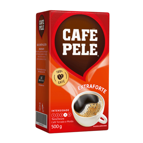 Café a Vácuo Extraforte 500g Pelé