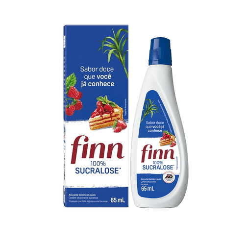 Adoçante Líquido Sucralose 65ml Finn