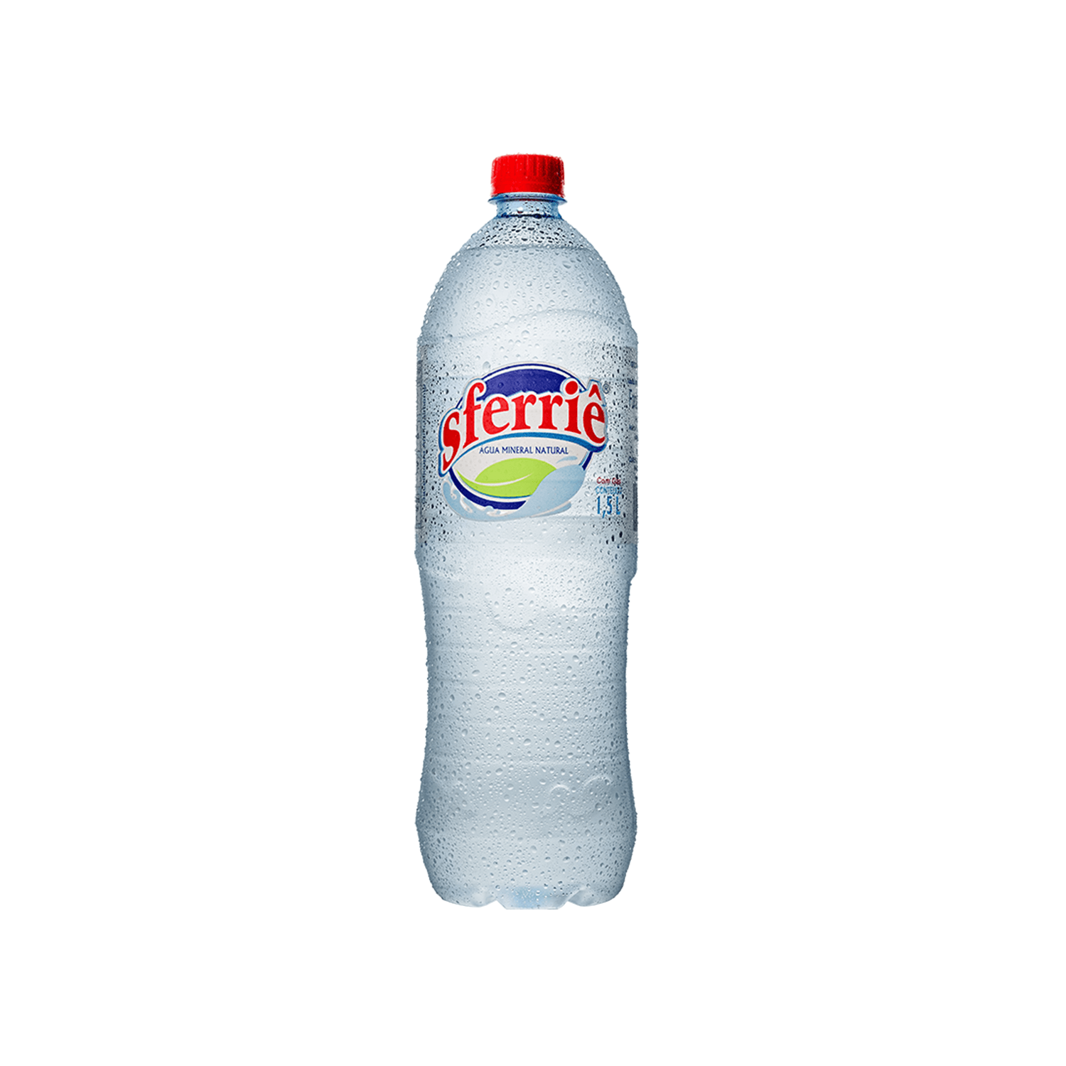 Água Mineral Com Gás com 6 unidades de 1,5L Sferriê