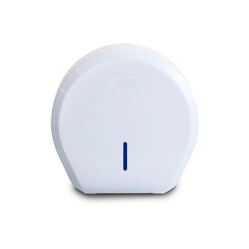 Dispenser Higiênico Rolão Branco e Cinza 300/500m Nobre