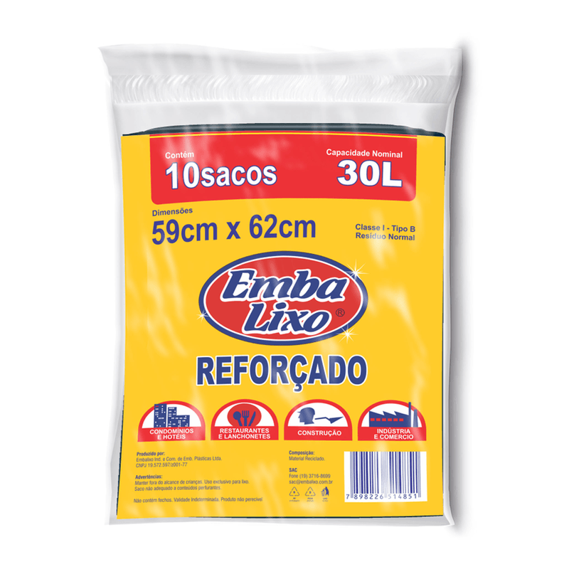 Saco-para-Lixo-Reforcado-Almofada-Preto-30L-com-10-unidades-Embalixo-105566