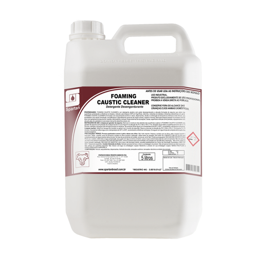 Detergente Foaming Caustic Cleaner 5L Spartan
