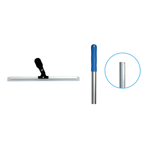 Conjunto de Rodo 45cm Articulado com Cabo de 140cm Azul Kunber